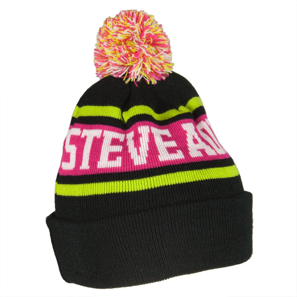 Steve Aoki - Letters Pom Pom Knit Hat