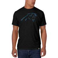 Carolina Panthers - Logo Scrum Premium Black T-Shirt