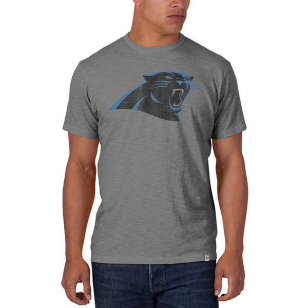 Carolina Panthers - Logo Scrum Premium Grey T-Shirt