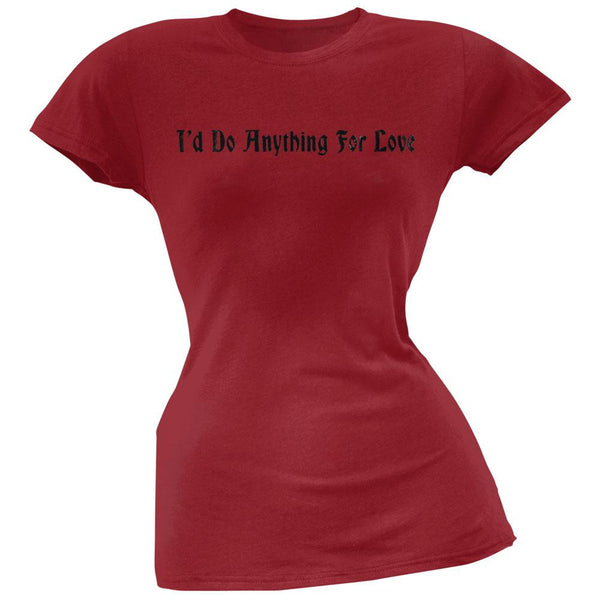 Meat Loaf - I'd Do Anything For Love Juniors T-Shirt