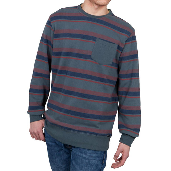 O'Neill - Bixby Striped Grey Sweatshirt