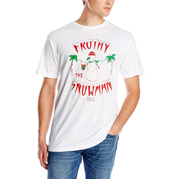 O'Neill - Frothy The Snowman White Christmas T-Shirt