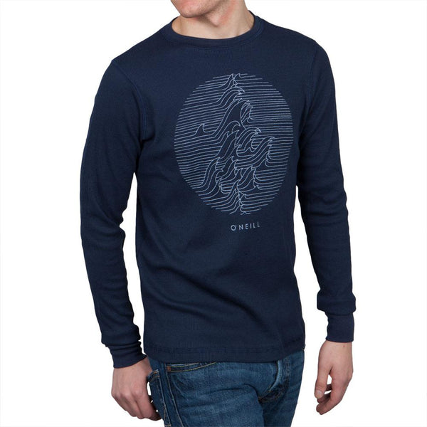 O'Neill - Collide Graphic Navy Thermal Long Sleeve Shirt