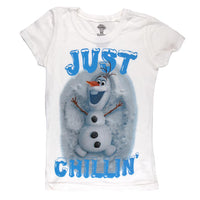 Frozen - Just Chillin Girls Juvy T-Shirt