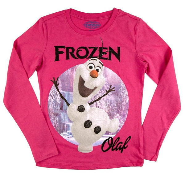 Frozen - Olaf Frozen Girls Juvy Long Sleeve T-Shirt