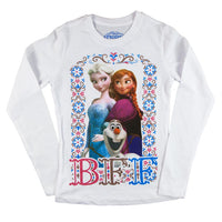 Frozen - BFF Girls Juvy Long Sleeve T-Shirt