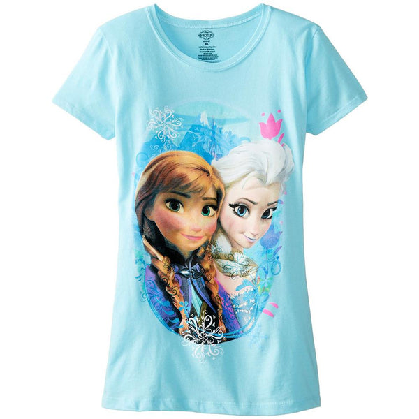 Frozen - Elsa and Anna Scene Girls Youth T-Shirt