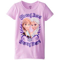 Frozen - Strong Bond Strong Heart Girls Youth T-Shirt