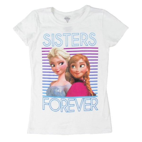 Frozen - Sisters Forever Girls Youth T-Shirt