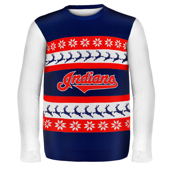 Cleveland Indians - One Too Many Ugly Christmas Sweater