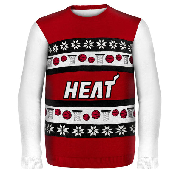 Miami Heat - One Too Many Ugly Christmas Sweater