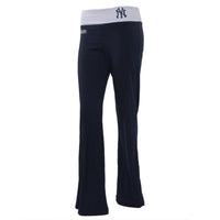 New York Yankees - Flip Down Waistband Logo Juniors Yoga Pants