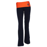 Chicago Bears - Flip Down Waistband Logo Juniors Yoga Pants