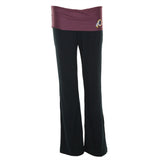 Washington Redskins - Flip Down Waistband Logo Juniors Yoga Pants