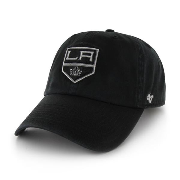 Los Angeles Kings - Logo Clean Up Black Adjustable Baseball Cap