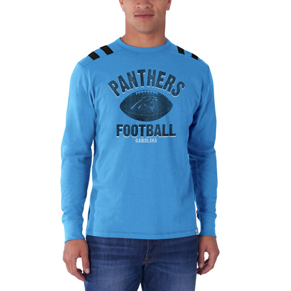 Carolina Panthers - Football Logo Bruiser Premium Long Sleeve T-Shirt