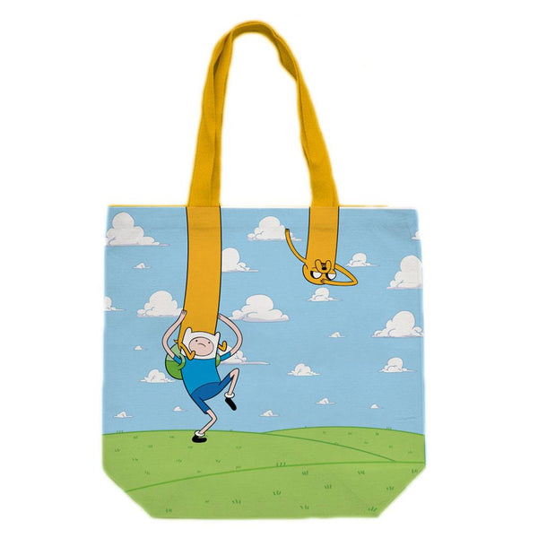 Adventure Time - Finn And Jake Play Swing Tote Bag
