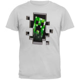 Minecraft - Creeper Inside Grey T-Shirt
