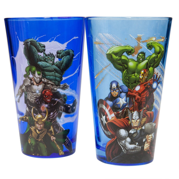 Avengers - Avengers & Villains Pint Glass Set