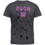 Rock Band - Purple Logo Sign Of The Horns T-Shirt