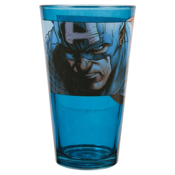 Captain America - Solemn Portrait Pint Glass