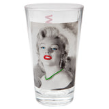 Marilyn Monroe - Red Lips Portrait Pint Glass