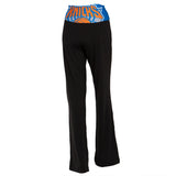 New York Knicks - Flip Down Waistband Logo Juniors Yoga Pants