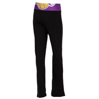 Los Angeles Lakers - Flip Down Waistband Logo Juniors Yoga Pants