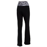 San Antonio Spurs - Flip Down Waistband Logo Juniors Yoga Pants