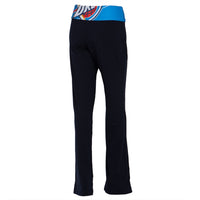 Oklahoma City Thunder - Flip Down Waistband Logo Juniors Yoga Pants