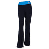 Oklahoma City Thunder - Flip Down Waistband Logo Juniors Yoga Pants