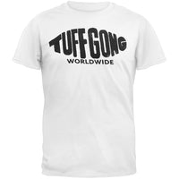 Bob Marley - Tuff Gong Adult Soft White T-Shirt