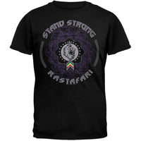 Rastafari - Stand Strong Adult Soft T-Shirt