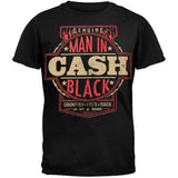Johnny Cash - Man In Black Adult T-Shirt