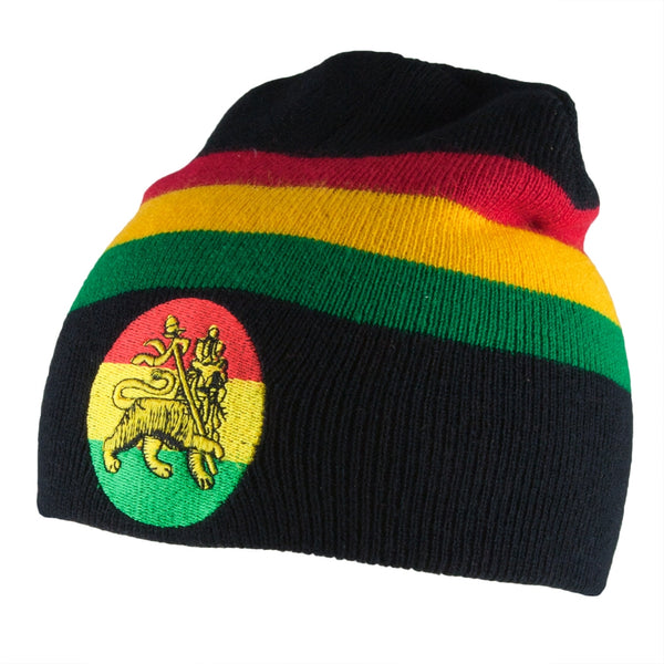 Rastafari - Rasta Lion Of Judah Knit Beanie