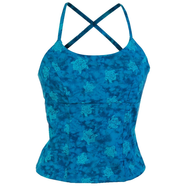 Calico Turtles - Backless Juniors Halter Top