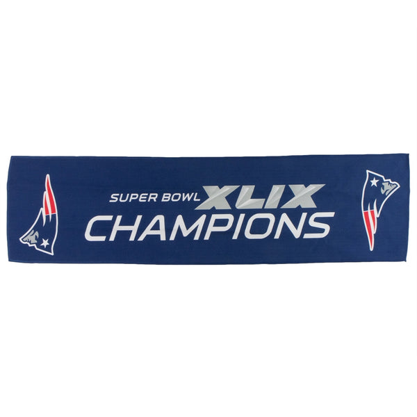 New England Patriots - Super Bowl 49 Champions 8x30 Cooling Towel