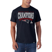 New England Patriots - Super Bowl 49 Champions Bold Logo Flanker Premium T-Shirt
