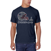 New England Patriots - Super Bowl 49 Champions Helmet Logo Scrum T-Shirt